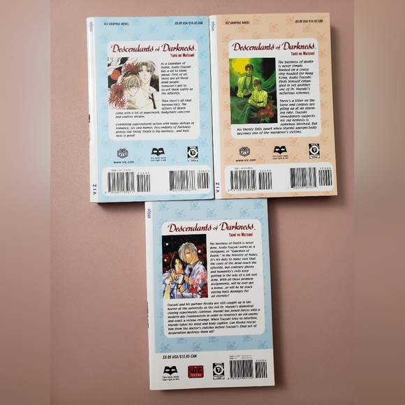 Descendants of Darkness Manga Set - Picture 2 of 2